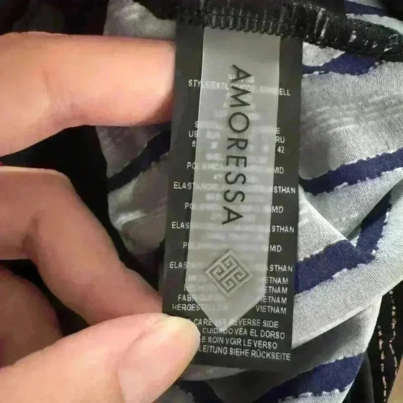 NWT AMORESSA ALCAZAR
BLK/MULTI SZ US6 in black / shiny gold - Picture 11 of 12